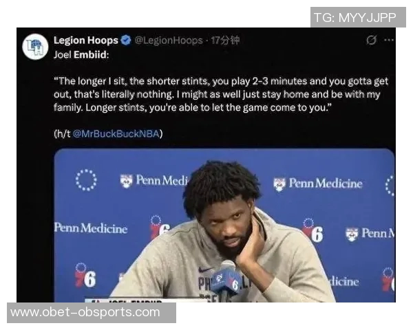 马克西称恩比德在关键时刻表现出色单防根本无法限制他的发挥